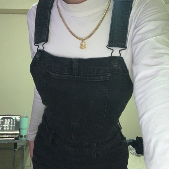 Black Lucky Brand Overalls - Picture 2 of 3